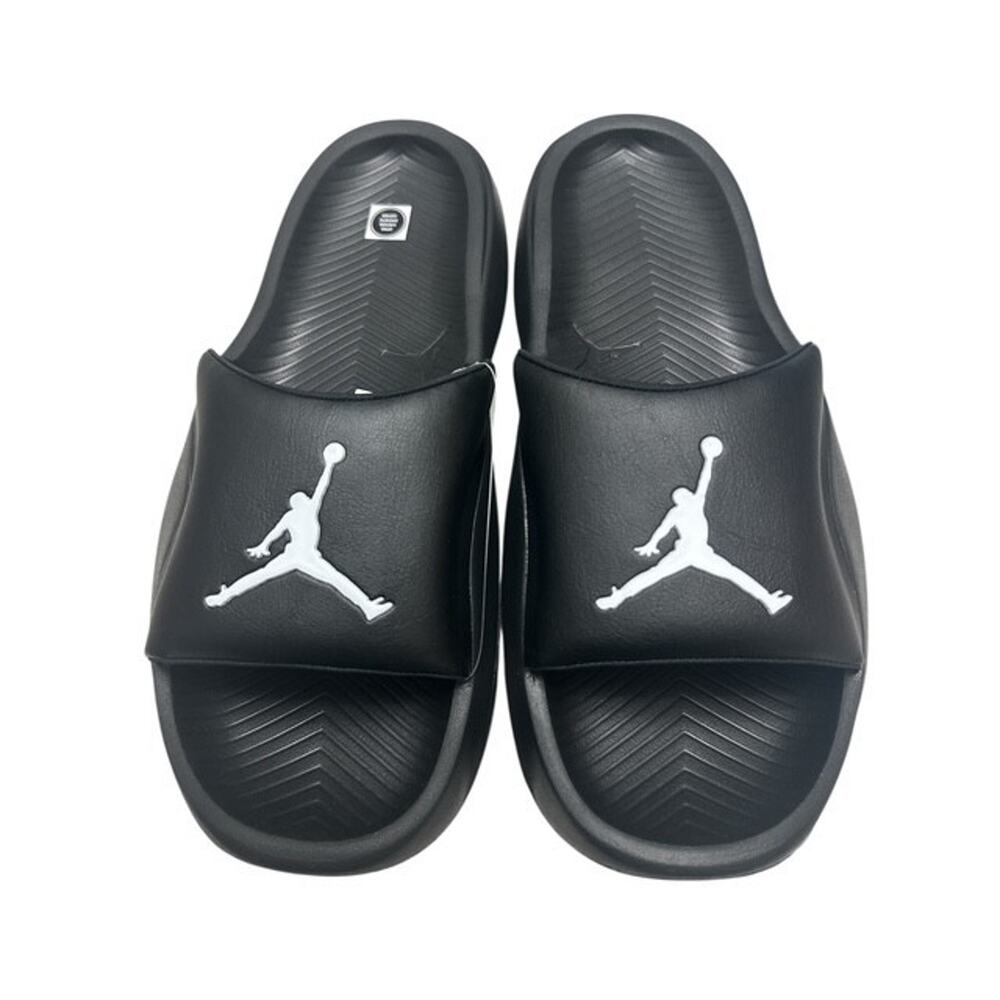 Nike Jordan Franchise Slide Sandals Synthetic Leather HF3263-001 Men US 12 Black